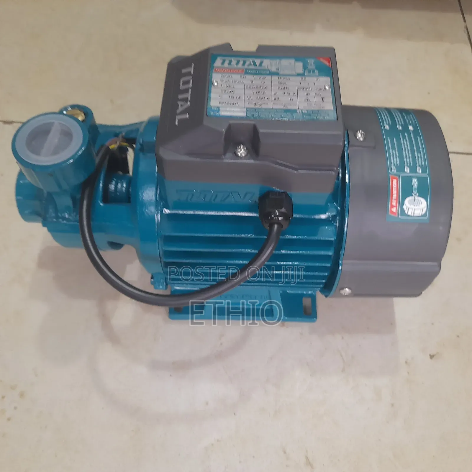 Total 1 Hp Water Pump