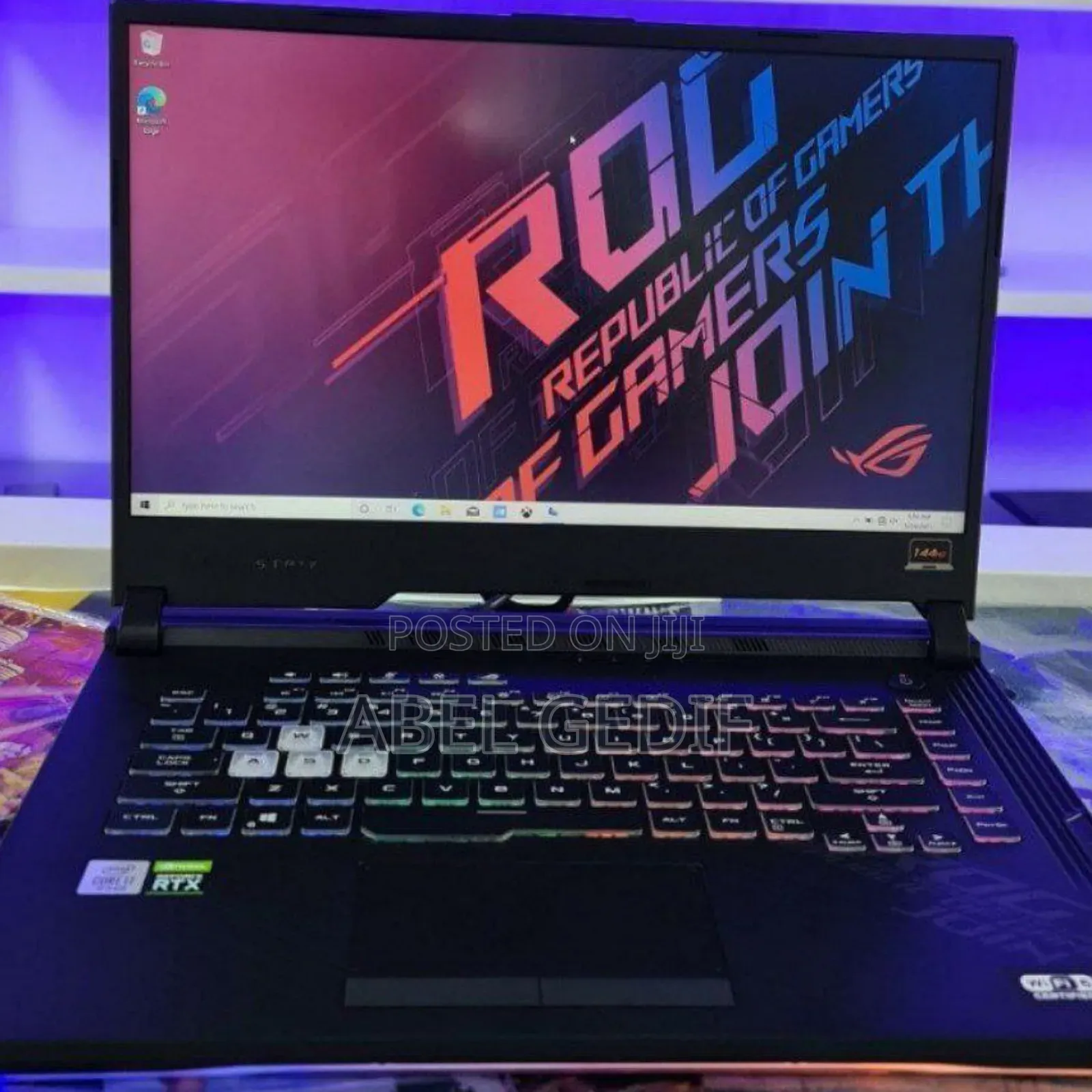 New Laptop Asus ROG Strix G15 16GB Intel Core I7 SSD 1T