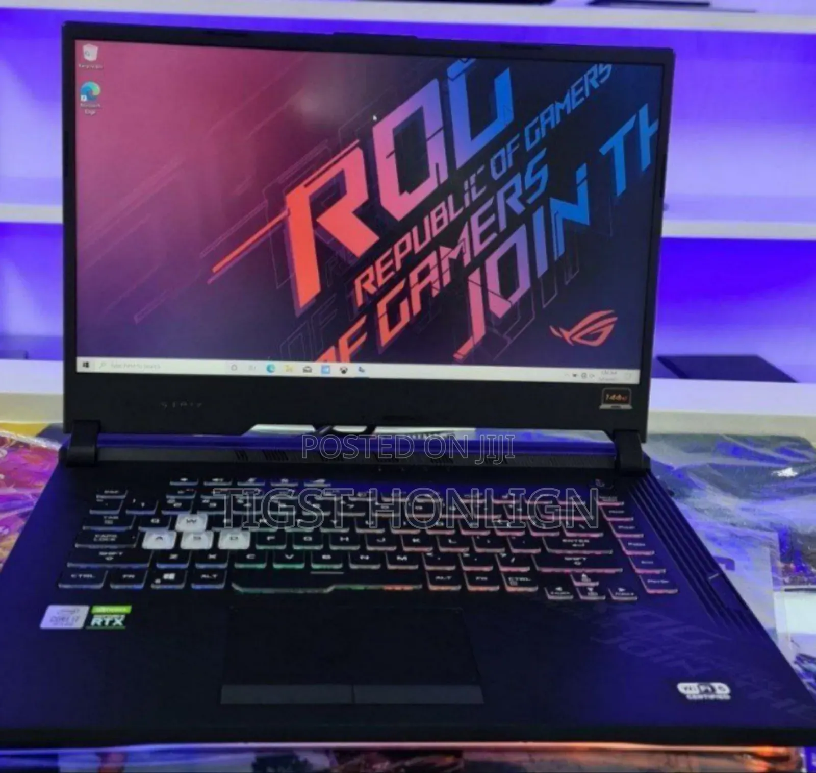 New Laptop Asus ROG Strix G15 16GB Intel Core I7 SSD 1T