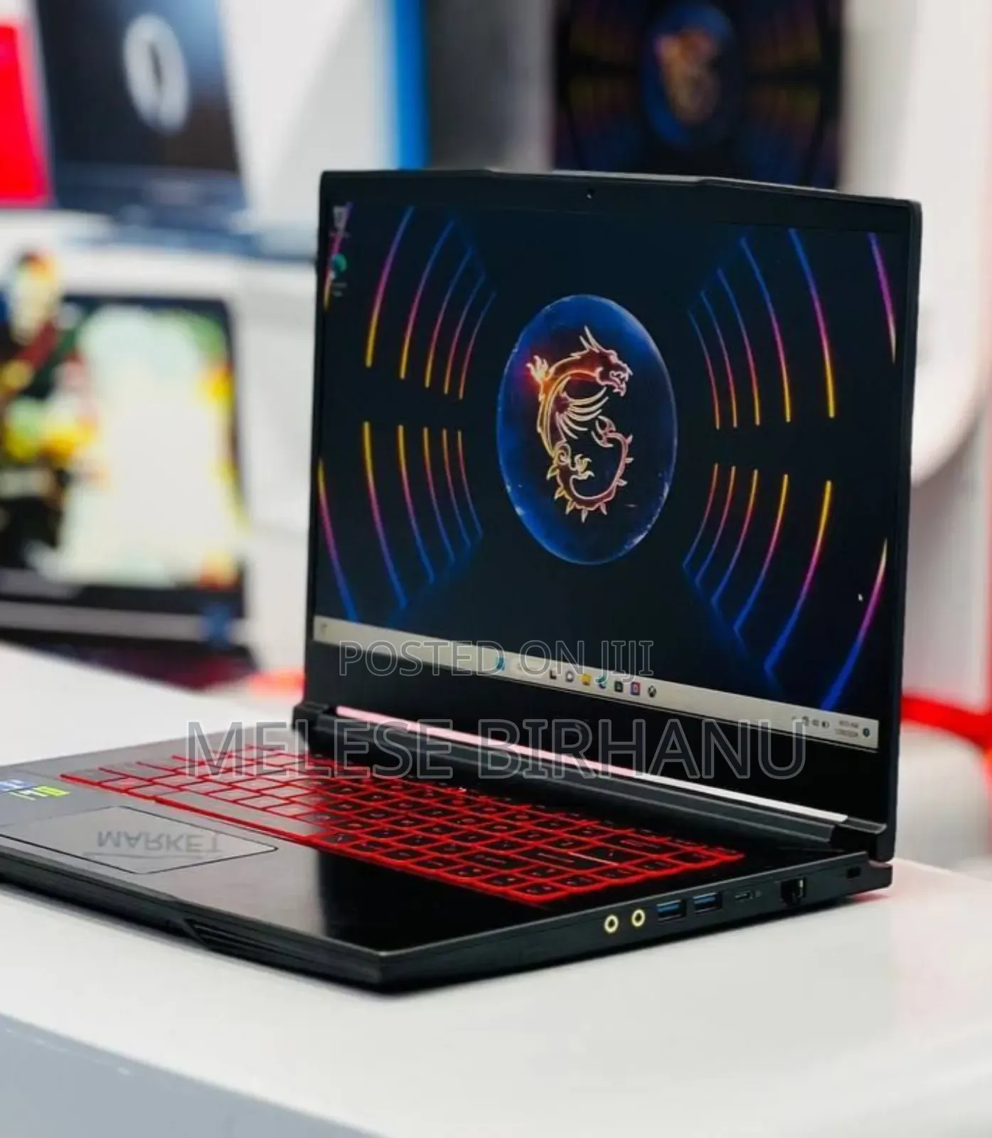 New Laptop MSI GF63 16GB Intel Core I5 SSD 512GB