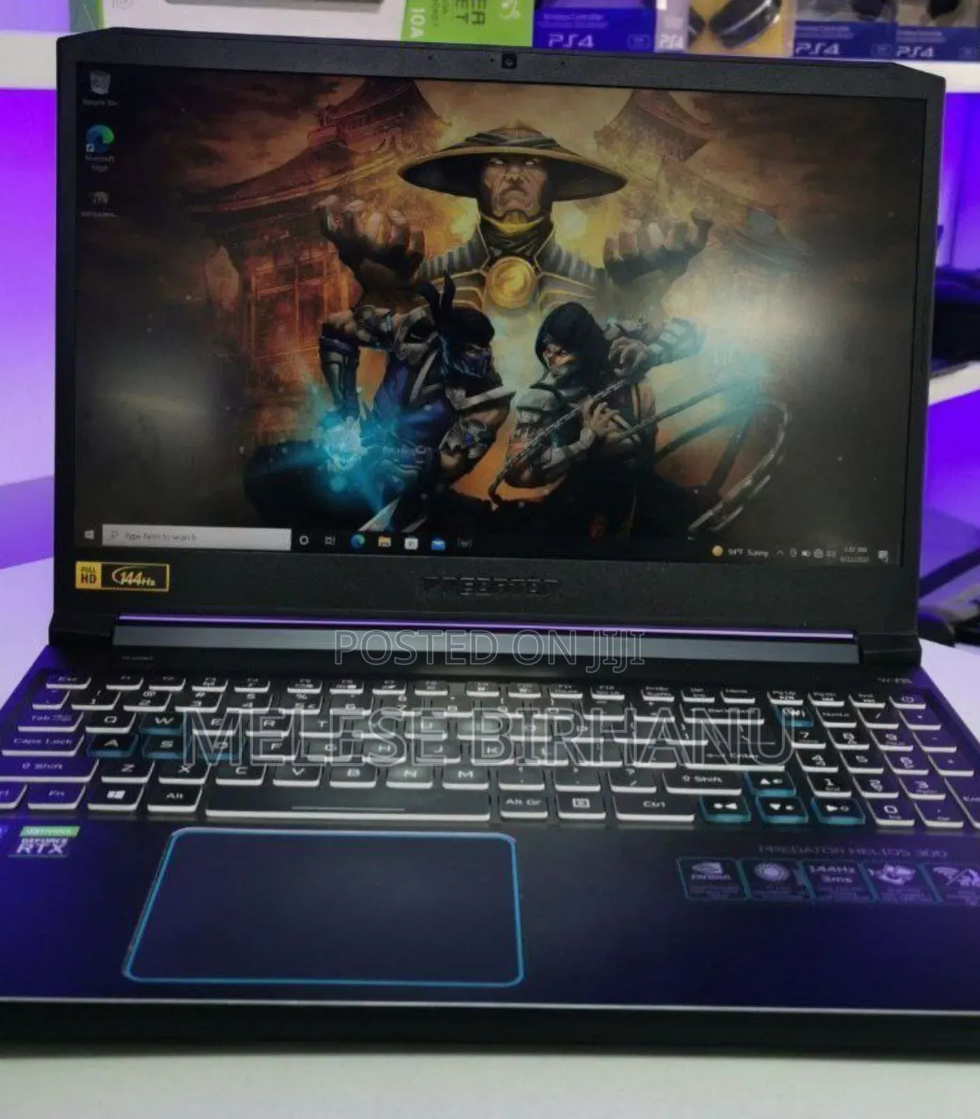 New Laptop Acer Predator Helios 300 16GB Intel Core I7 SSD 512GB