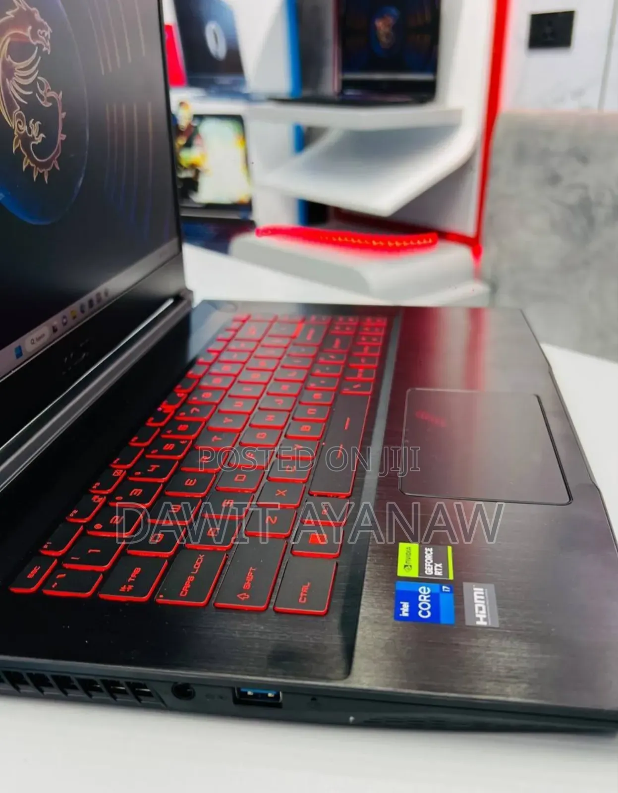 New Laptop MSI GF63 16GB Intel Core I5 SSD 512GB