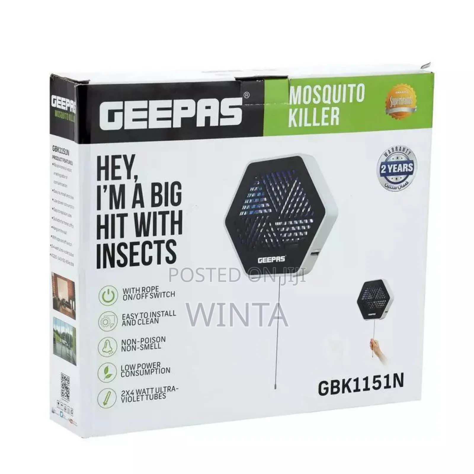 Geepas Mosquito And Insect Killer