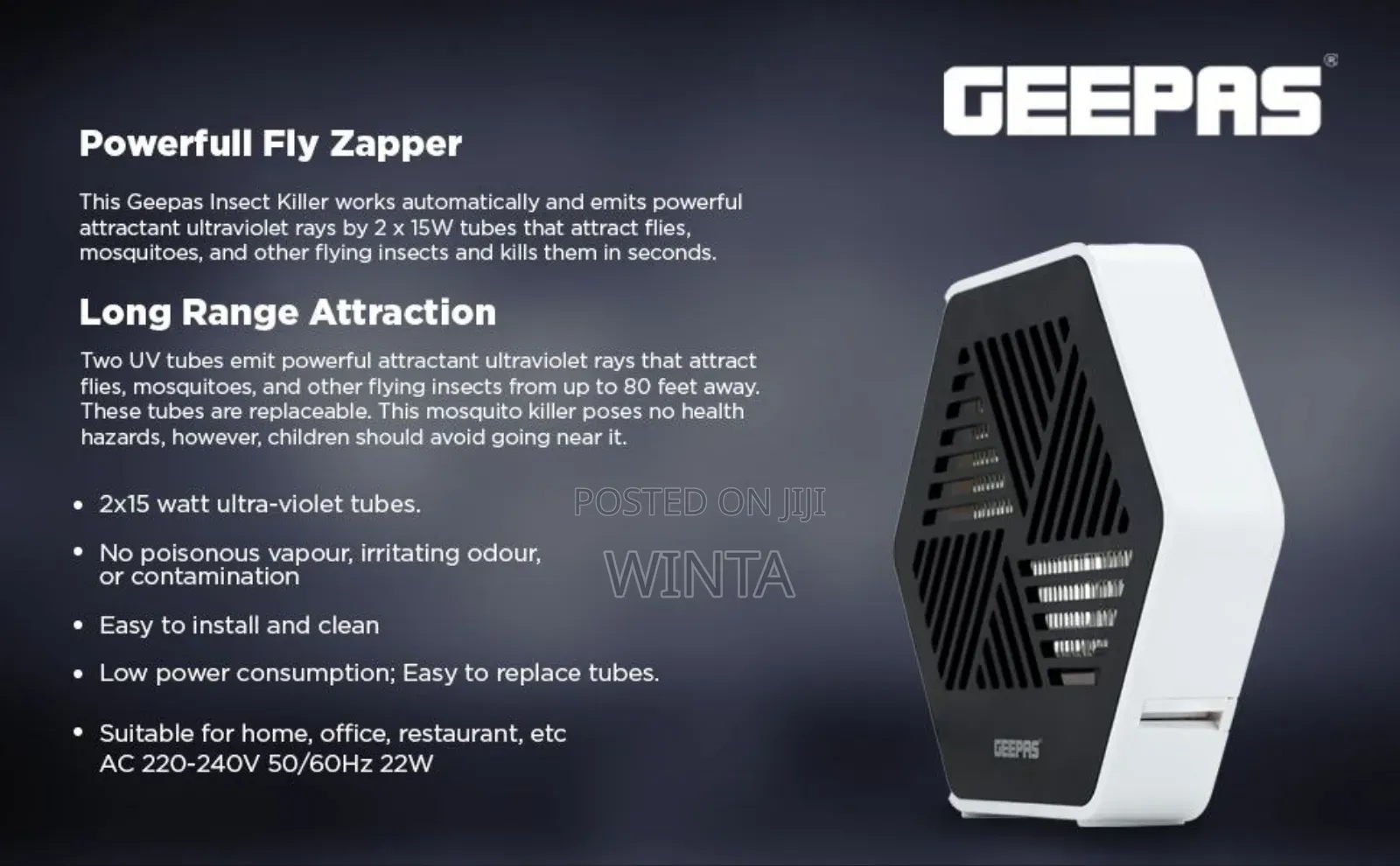 Geepas Mosquito And Insect Killer