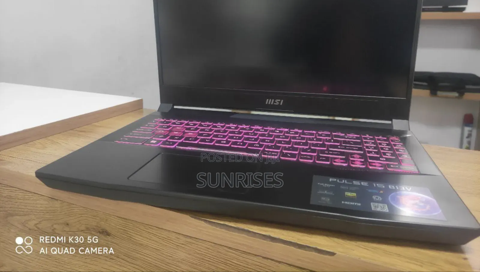 New Laptop MSI Pulse GL66 16GB Intel Core I7 SSD 1T