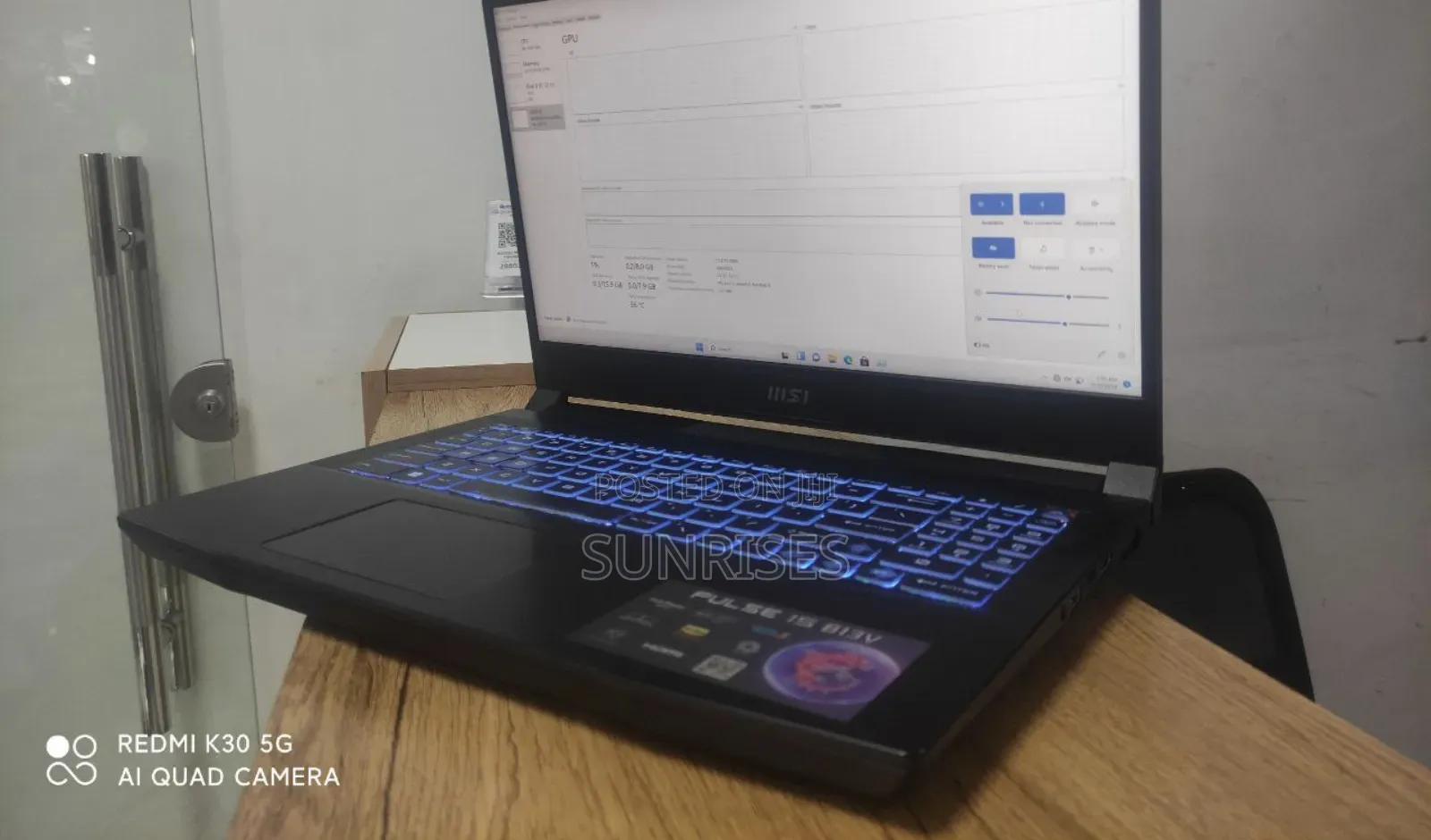 New Laptop MSI Pulse GL66 16GB Intel Core I7 SSD 1T