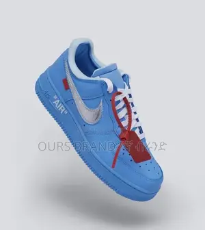 Nike Air Force 1 Off White UNC High Master Quality Sneakers
