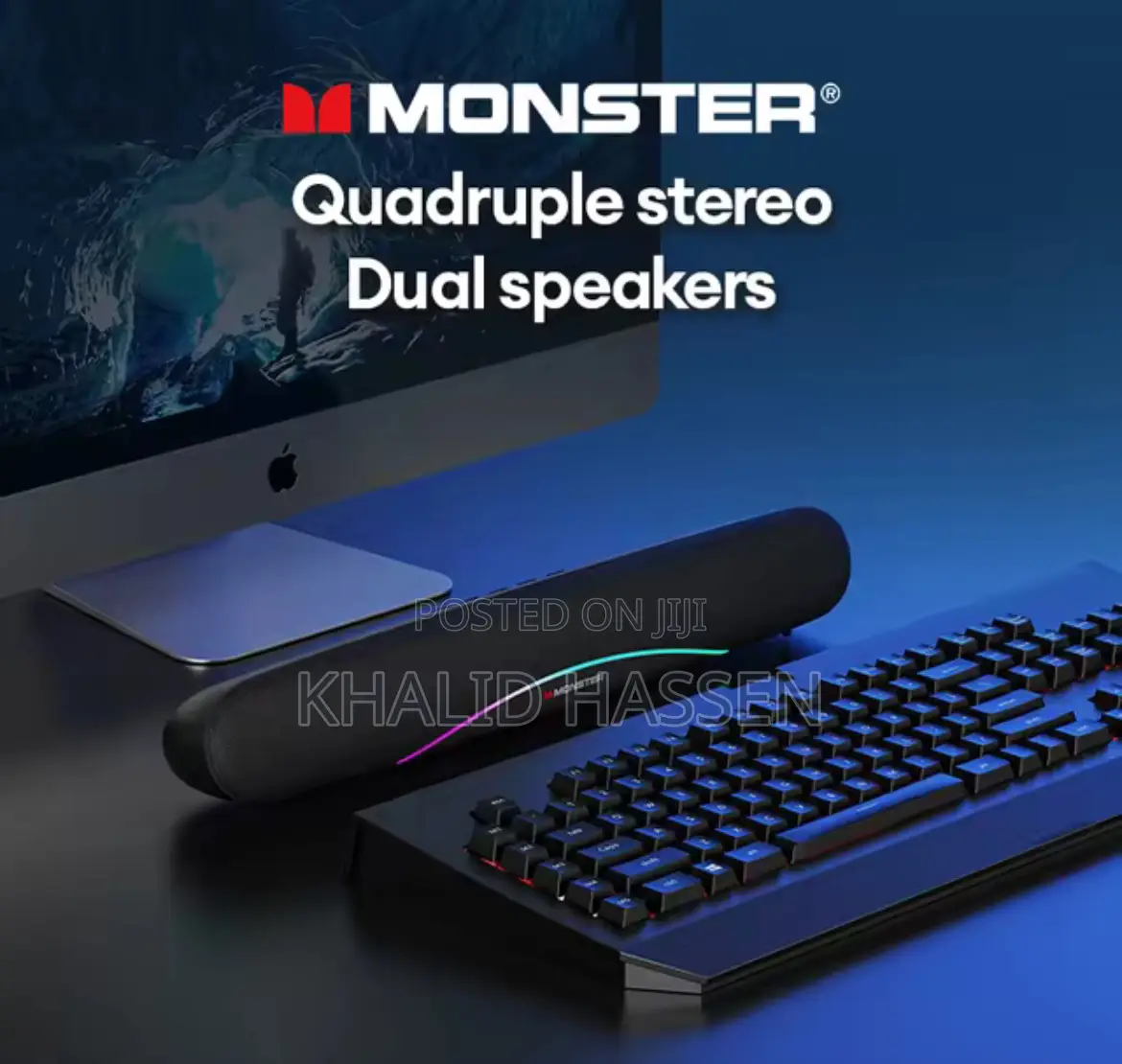 Monster Airmars G08 LED Mesh