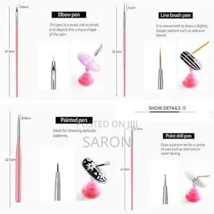 15 PCS Nail Art Brush Set