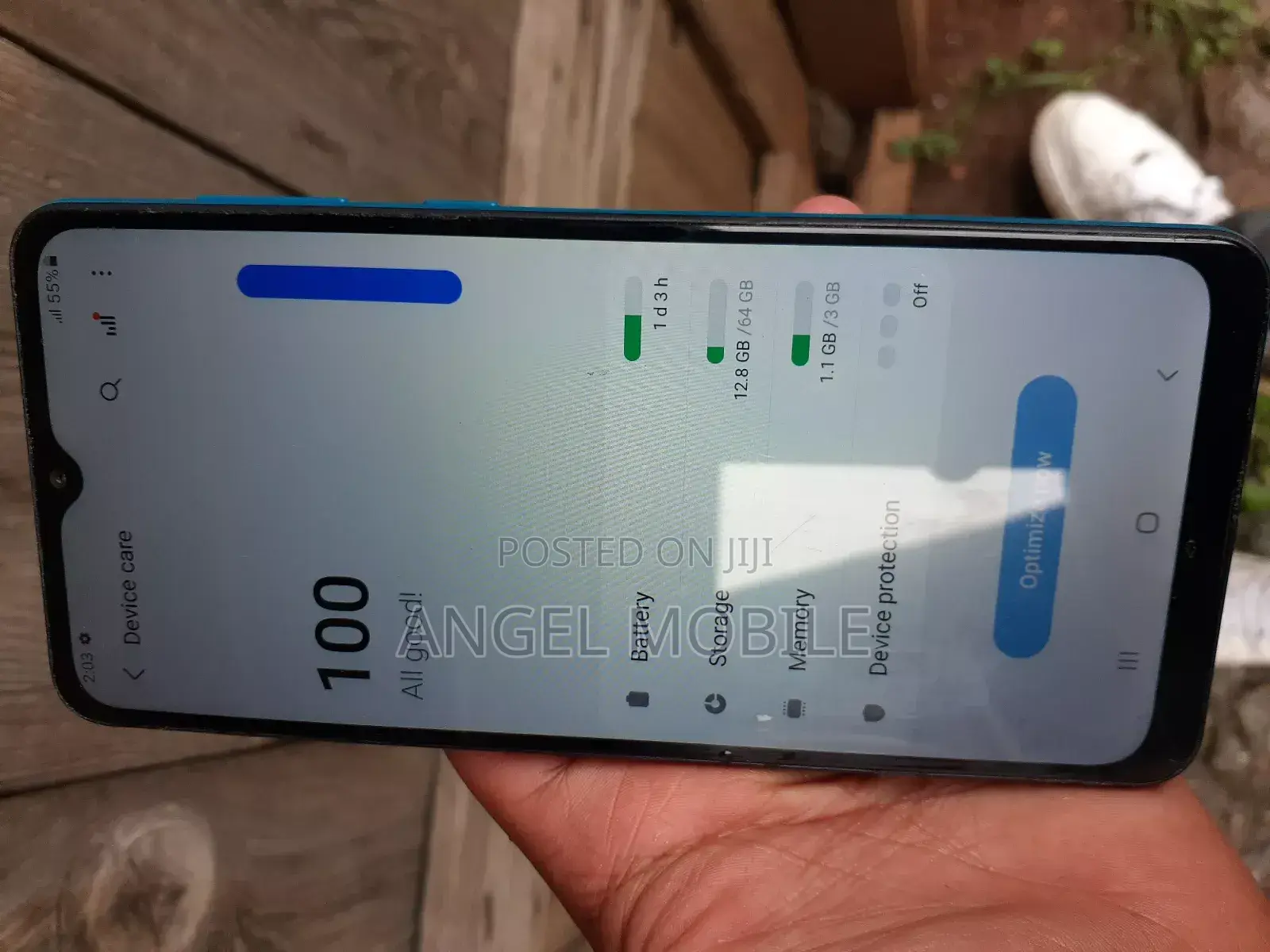 Samsung Galaxy A02 64 GB Blue