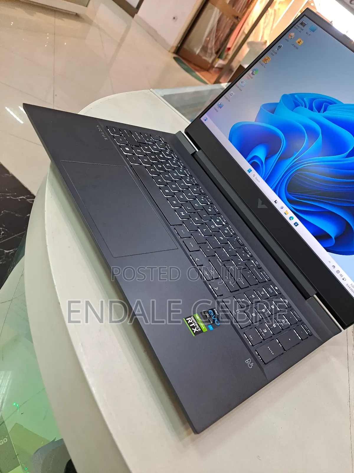 New Laptop HP Victus 16 16GB Intel Core I7 SSD 512GB