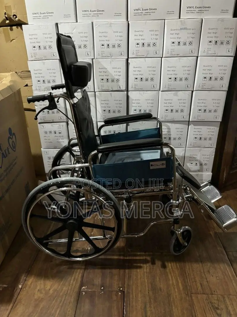 Wheelchair Recliner Foldable With Commode Hs609gc