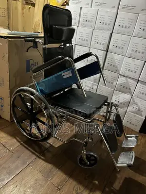 Wilcher Chrome Plated Frame , Lightweight, Travel Wheelchair