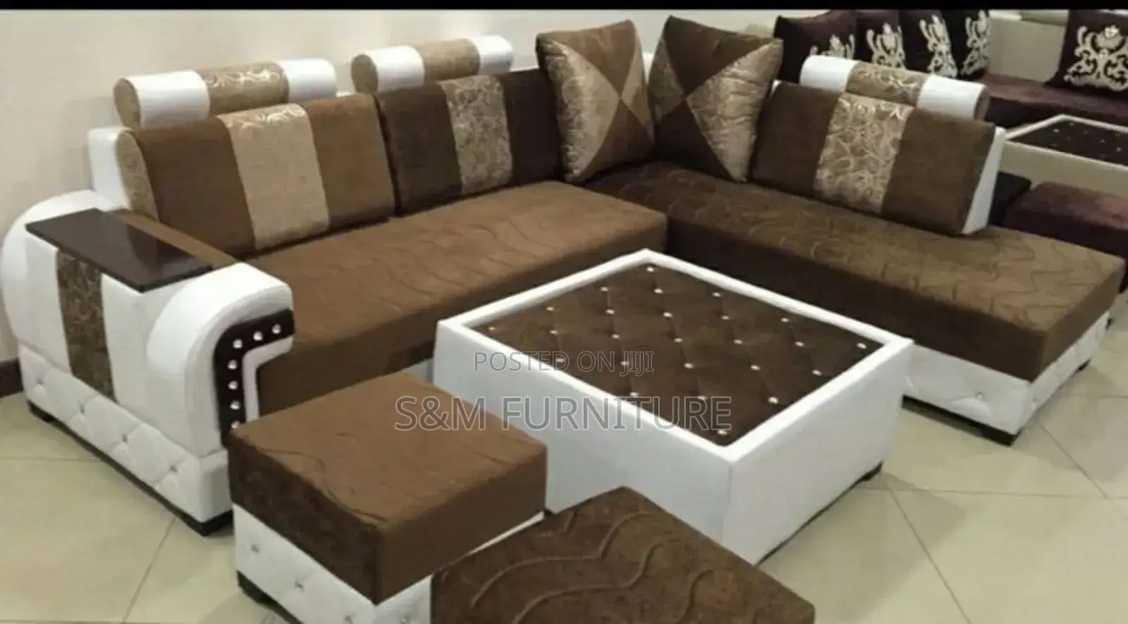 L Shape Sofa With Table