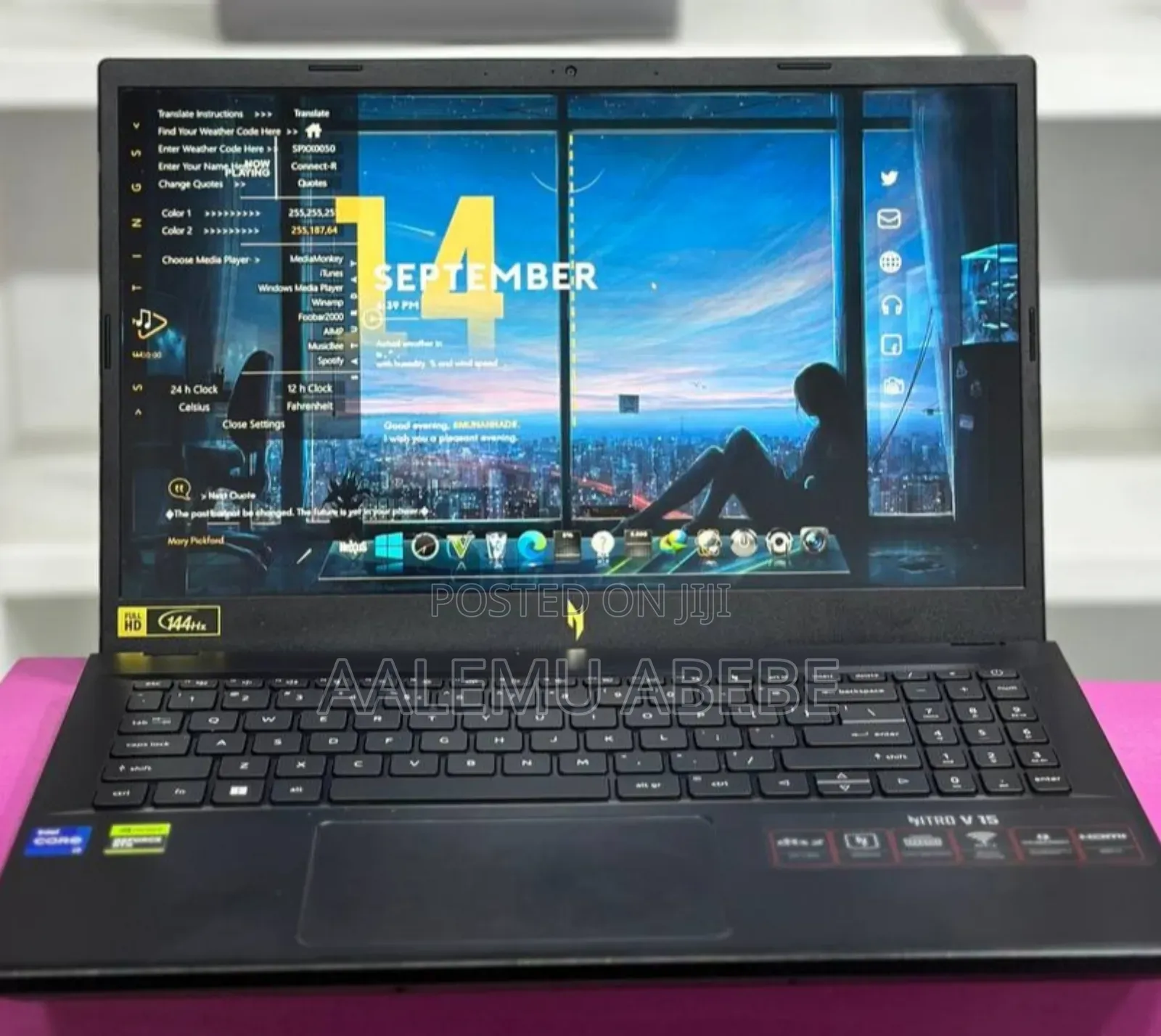 New Laptop Acer Nitro 5 16GB Intel Core I7 SSD 512GB