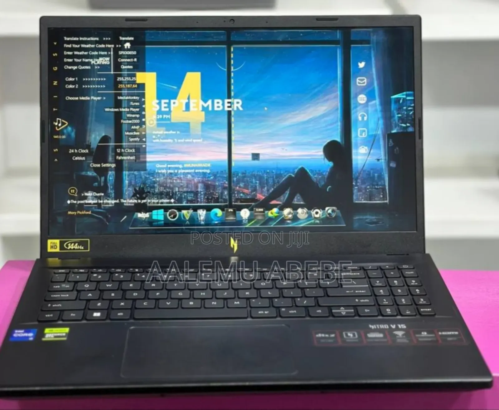 New Laptop Acer Nitro 5 16GB Intel Core I7 SSD 512GB