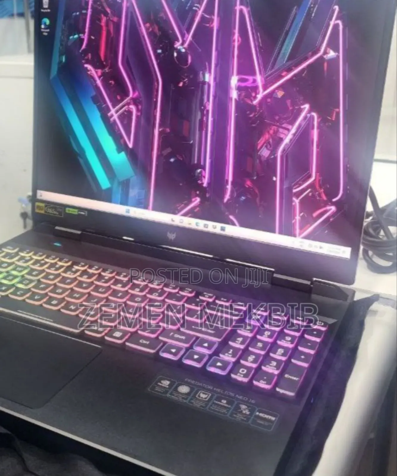 New Laptop Acer Predator Helios 300 32GB Intel Core I7 SSD 1T