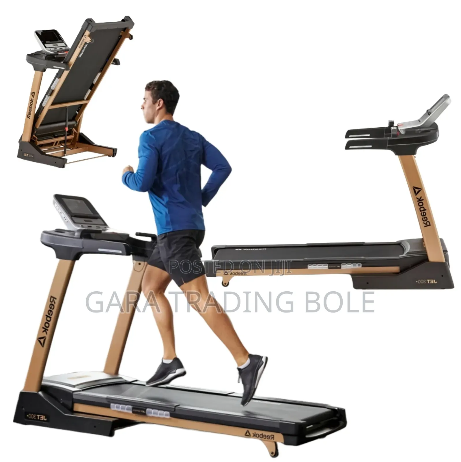 Reebok Treadmill በድጋሚ ገብቱዋል J200 Hours Power 3