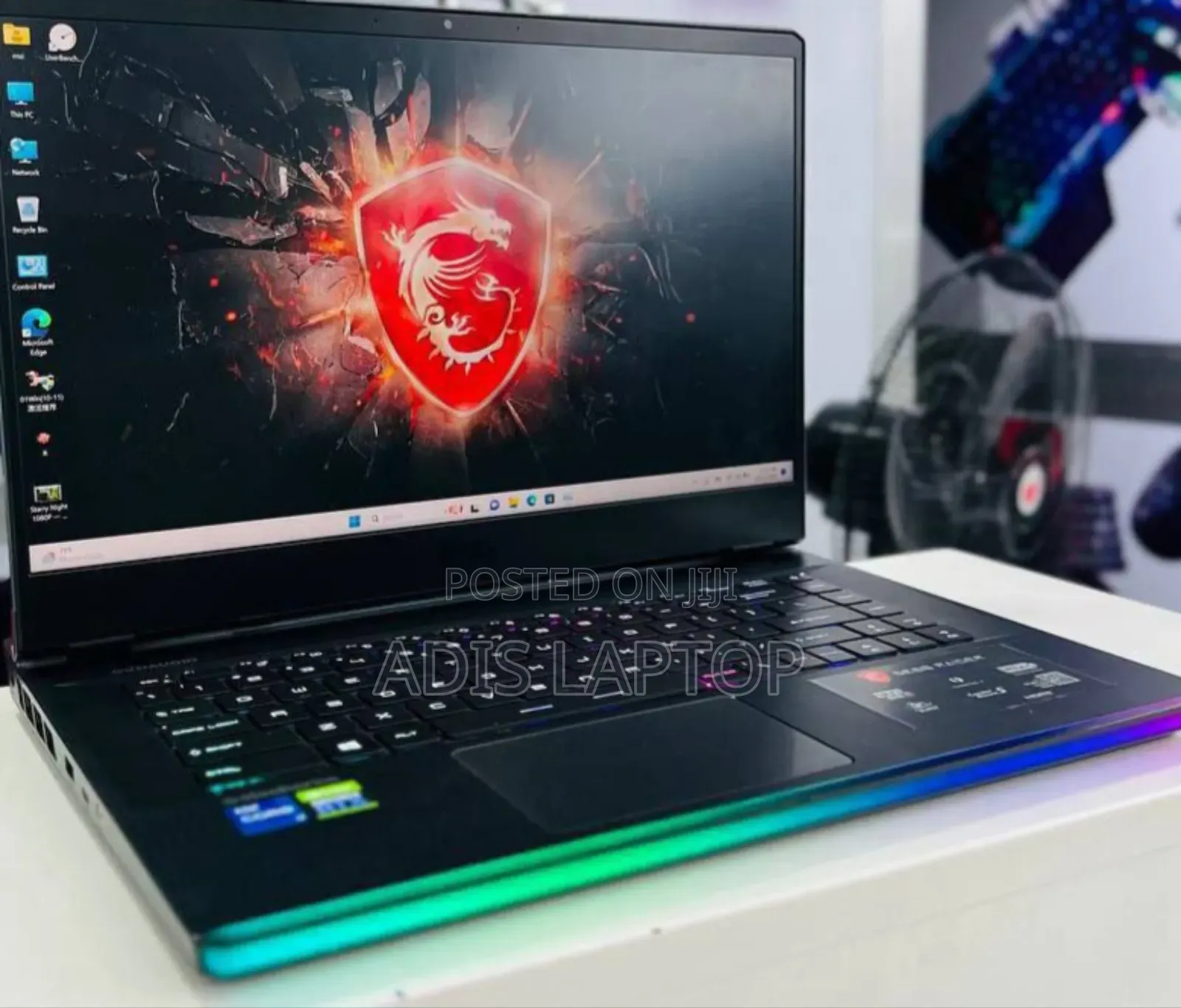 New Laptop MSI Raider GE76 12UGS 16GB Intel Core I7 SSD 1T