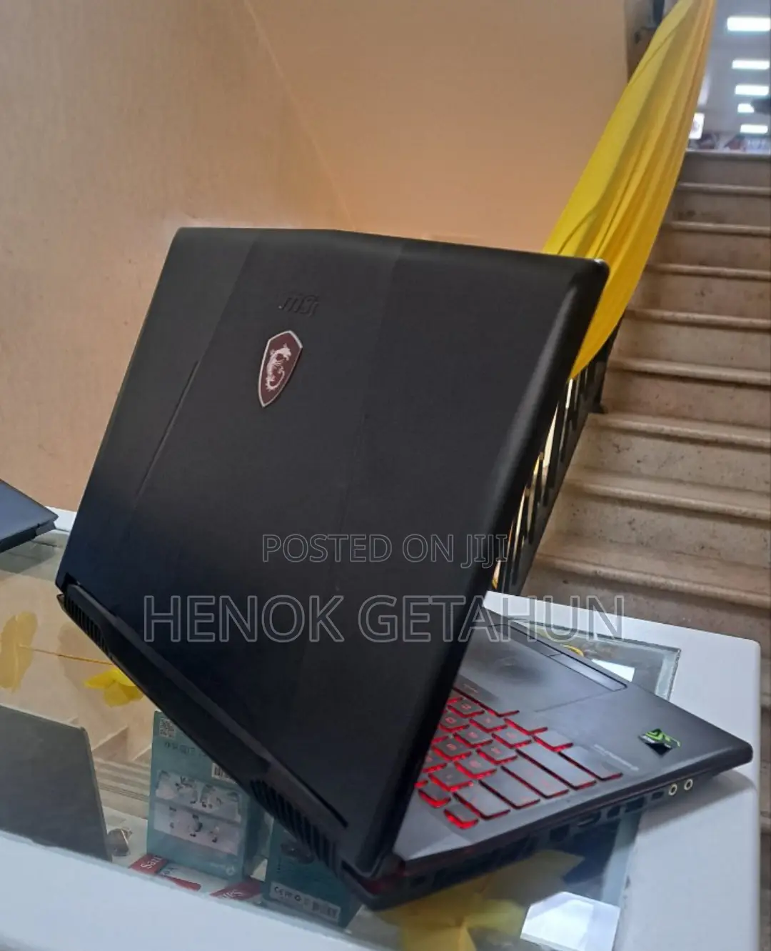 New Laptop MSI GF63 8GB Intel Core I5 SSD 1T