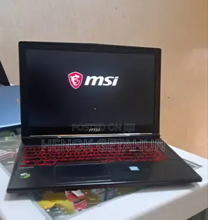New Laptop MSI GF63 8GB Intel Core I5 SSD 1T