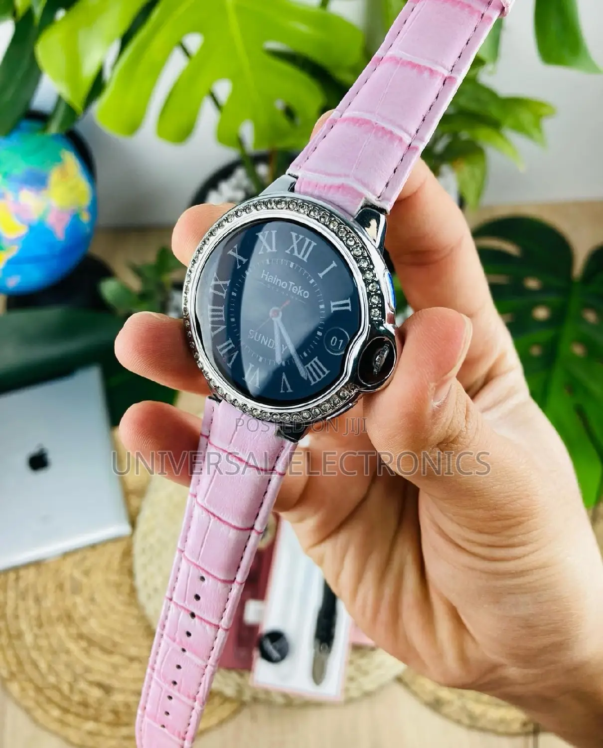 Original Hainoteko Germany Ladies Smart Watch (2 Straps)