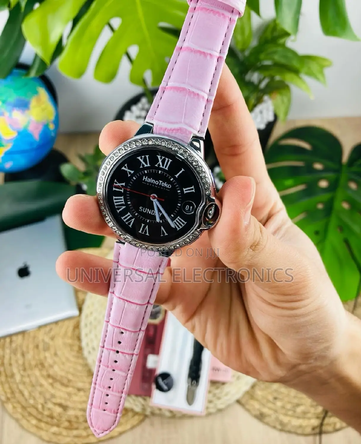 Original Hainoteko Germany Ladies Smart Watch (2 Straps)