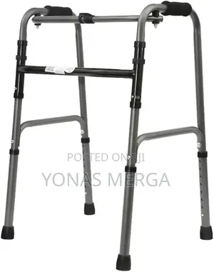 Photo - Walker EMISOO Elder Walker Steel Mobility Aid Walking Frame
