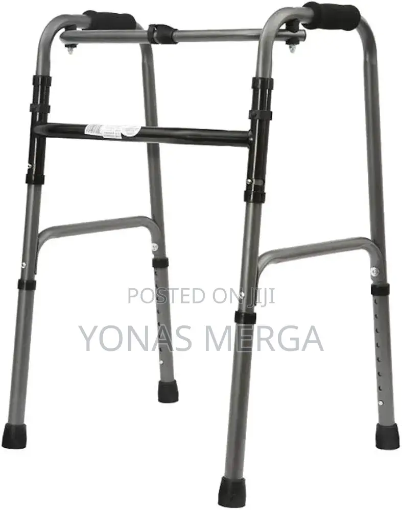 Walker EMISOO Elder Walker Steel Mobility Aid Walking Frame