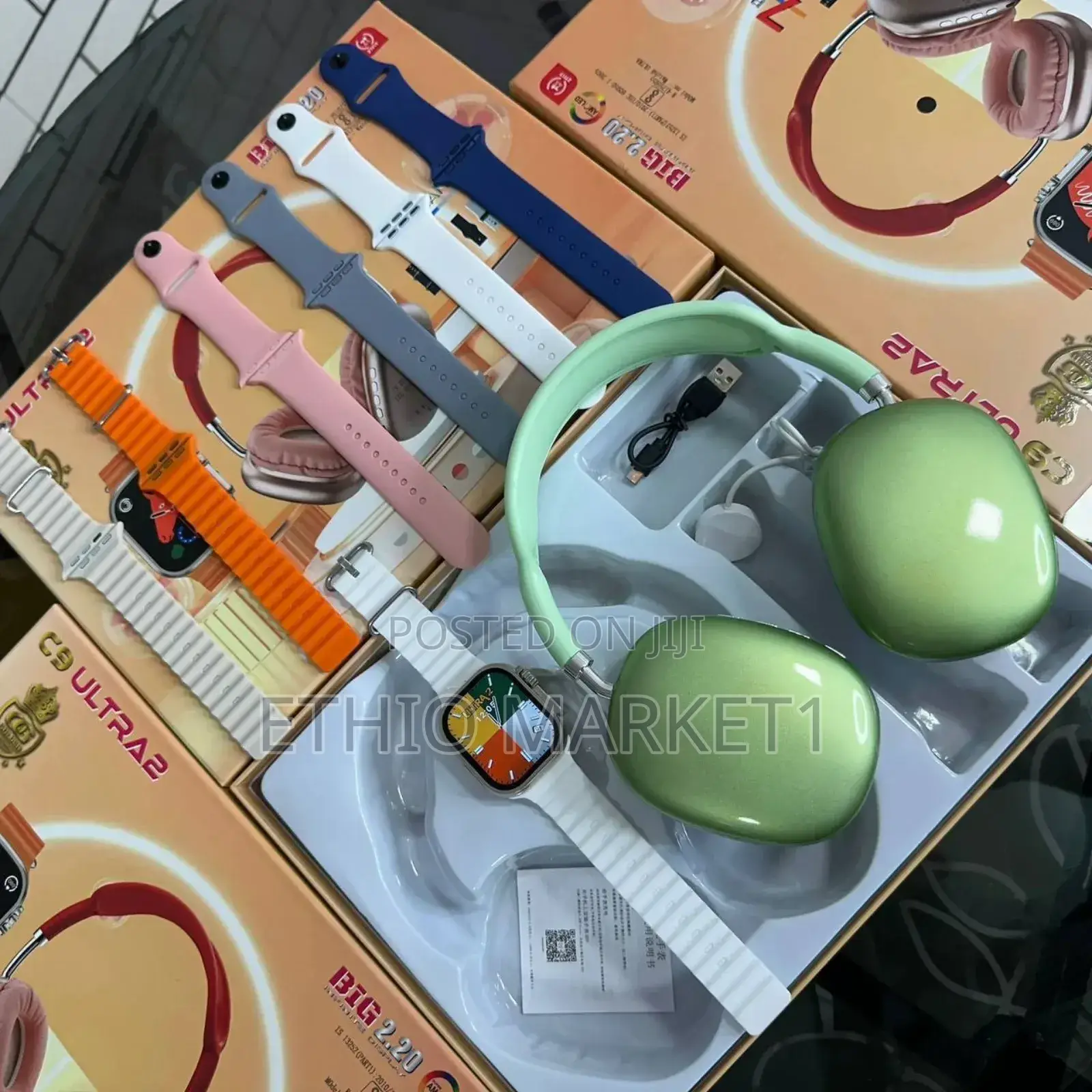 C9 Ultra2 Smart Watch Combo