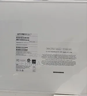 New Laptop Apple MacBook Air 2023 M2 8GB Apple M2 SSD 512GB