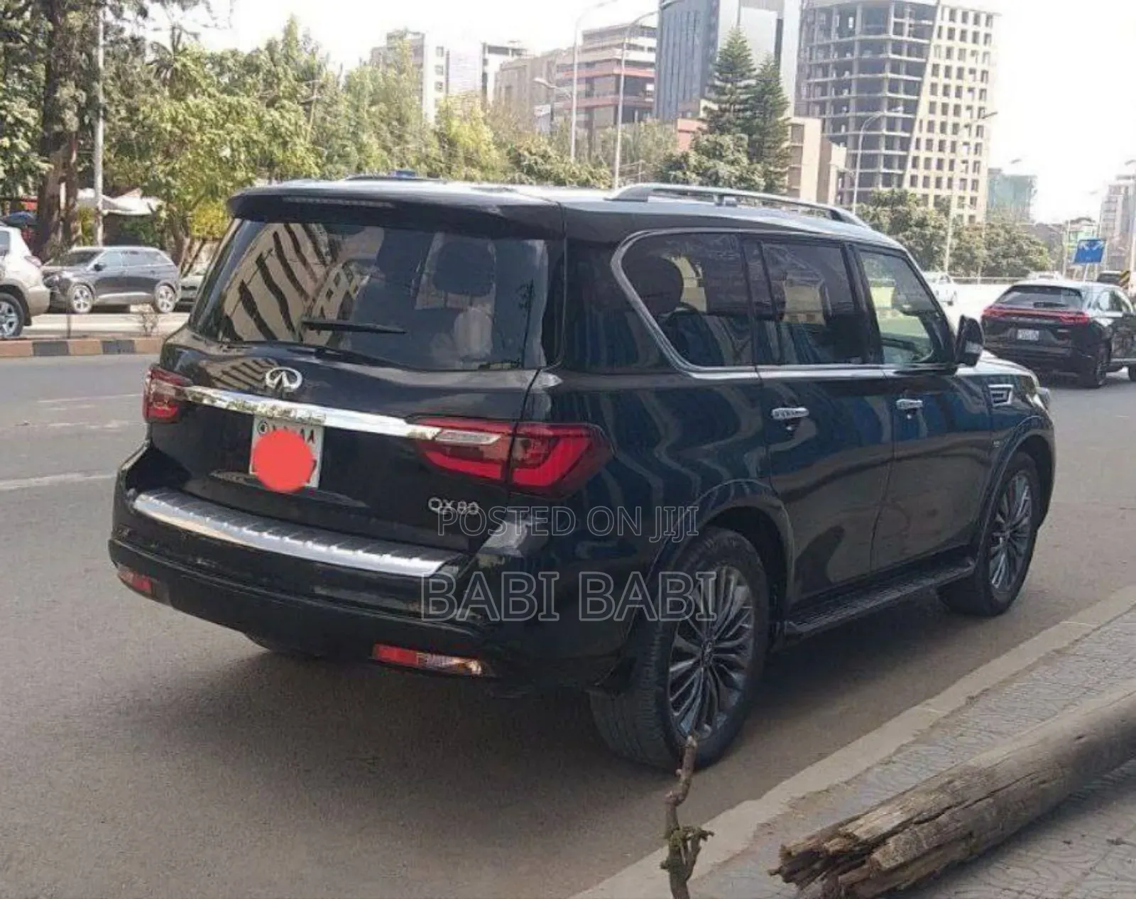 Infiniti QX80 2022 Black