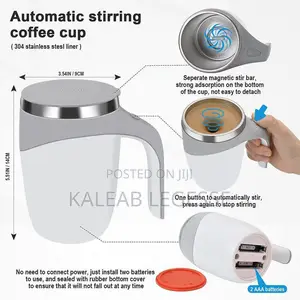 Photo - Automatic Stirring Coffee Cup