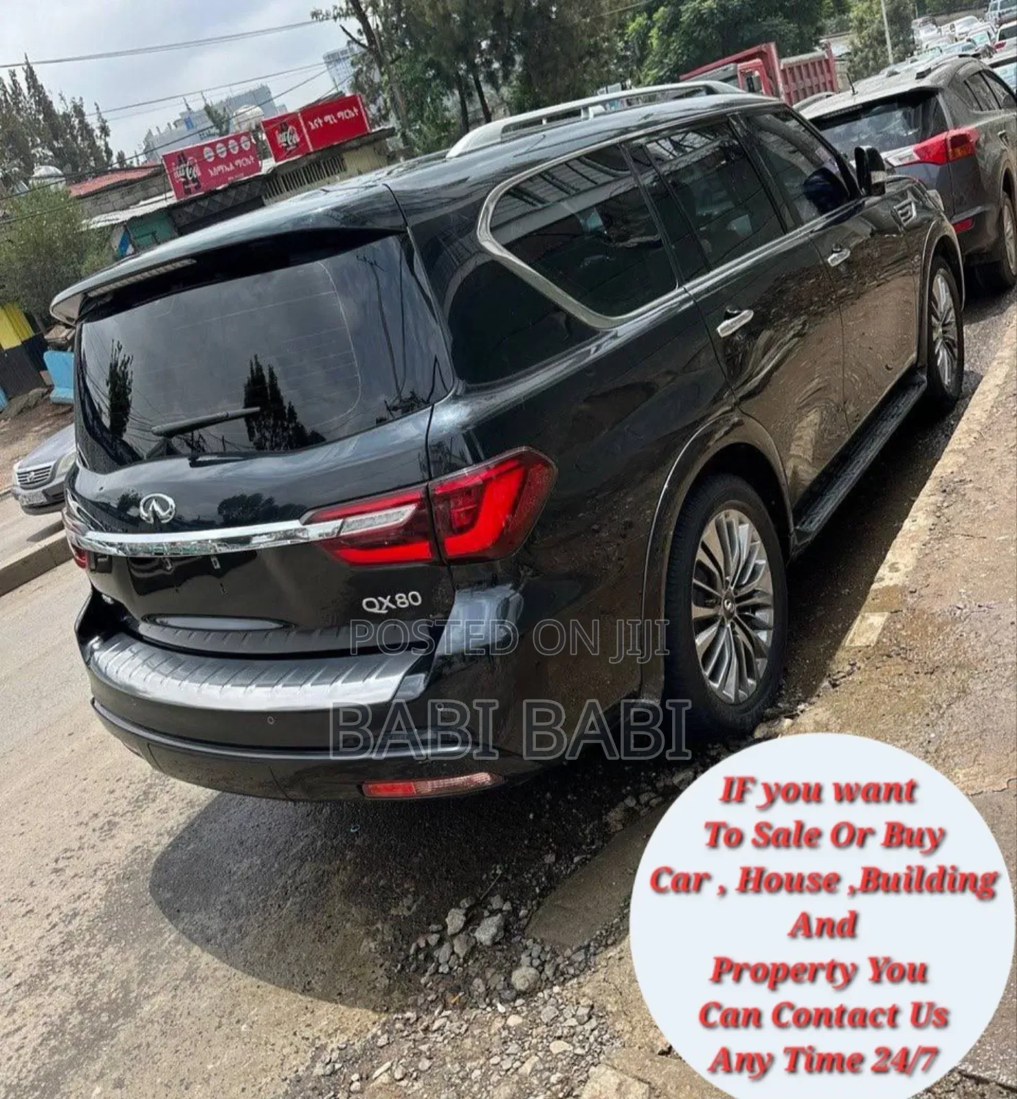 Infiniti QX80 2022 Black