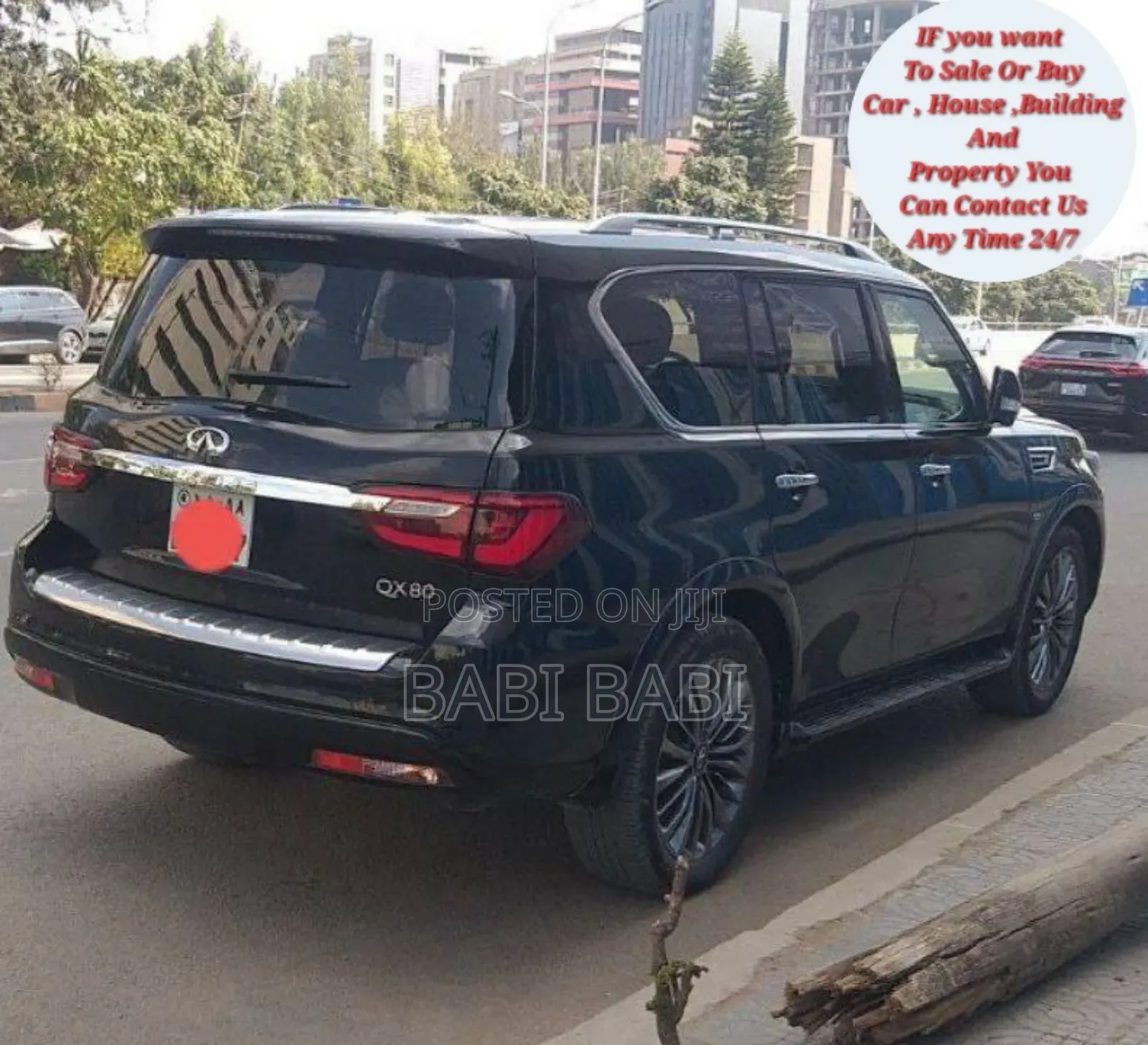 Infiniti QX80 2022 Black