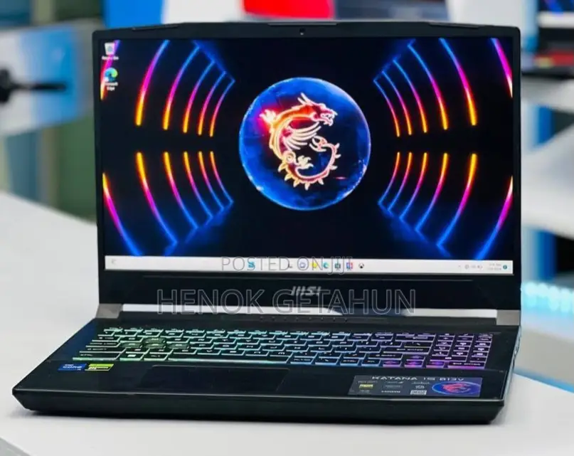 New Laptop MSI Katana 15 16GB Intel Core I7 SSD 1T