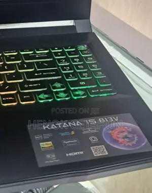 New Laptop MSI Katana 15 16GB Intel Core I7 SSD 1T