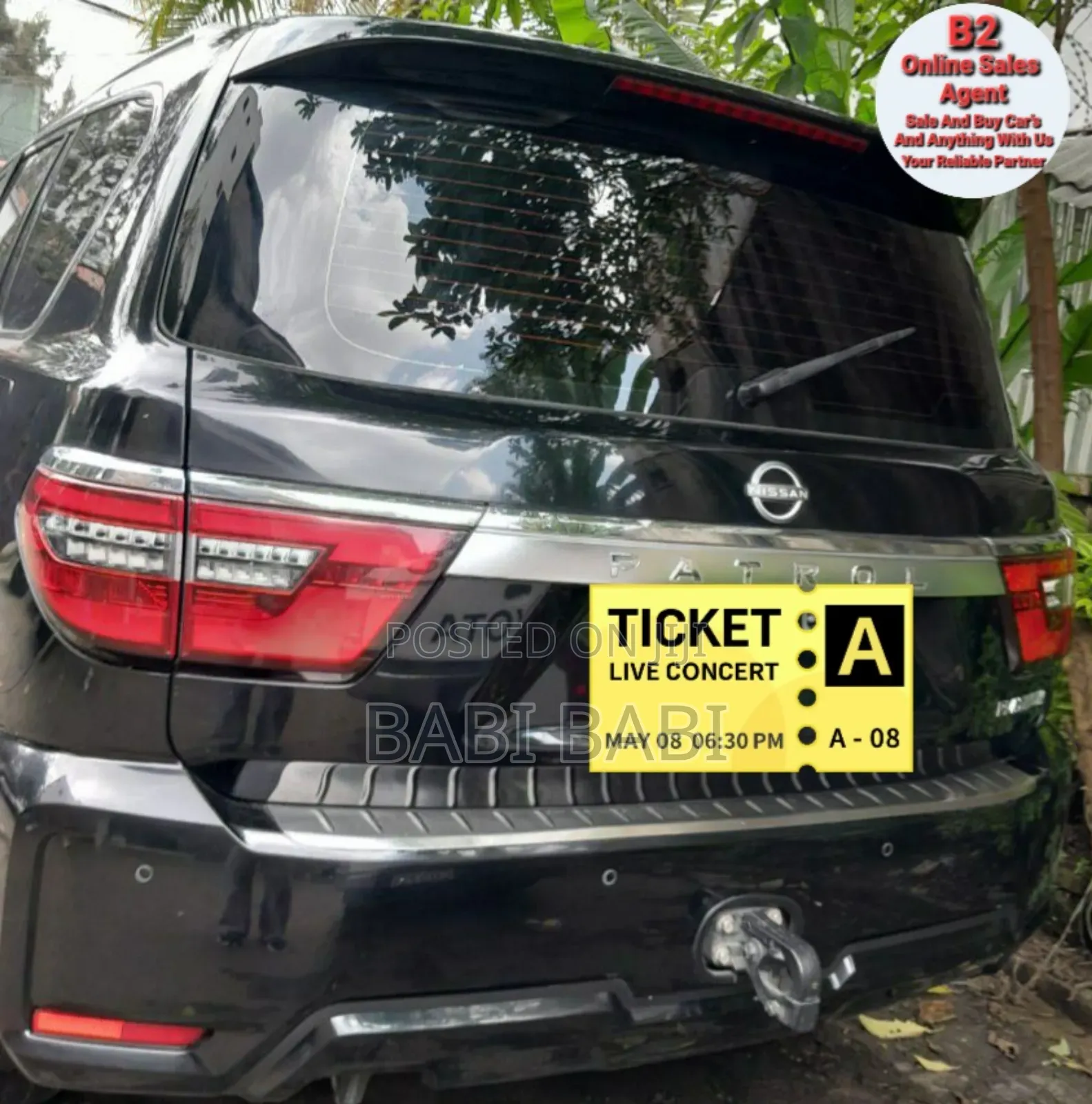 Nissan Patrol 2023 Black