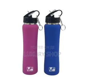 Stainless Steel Water Bottle With Straw