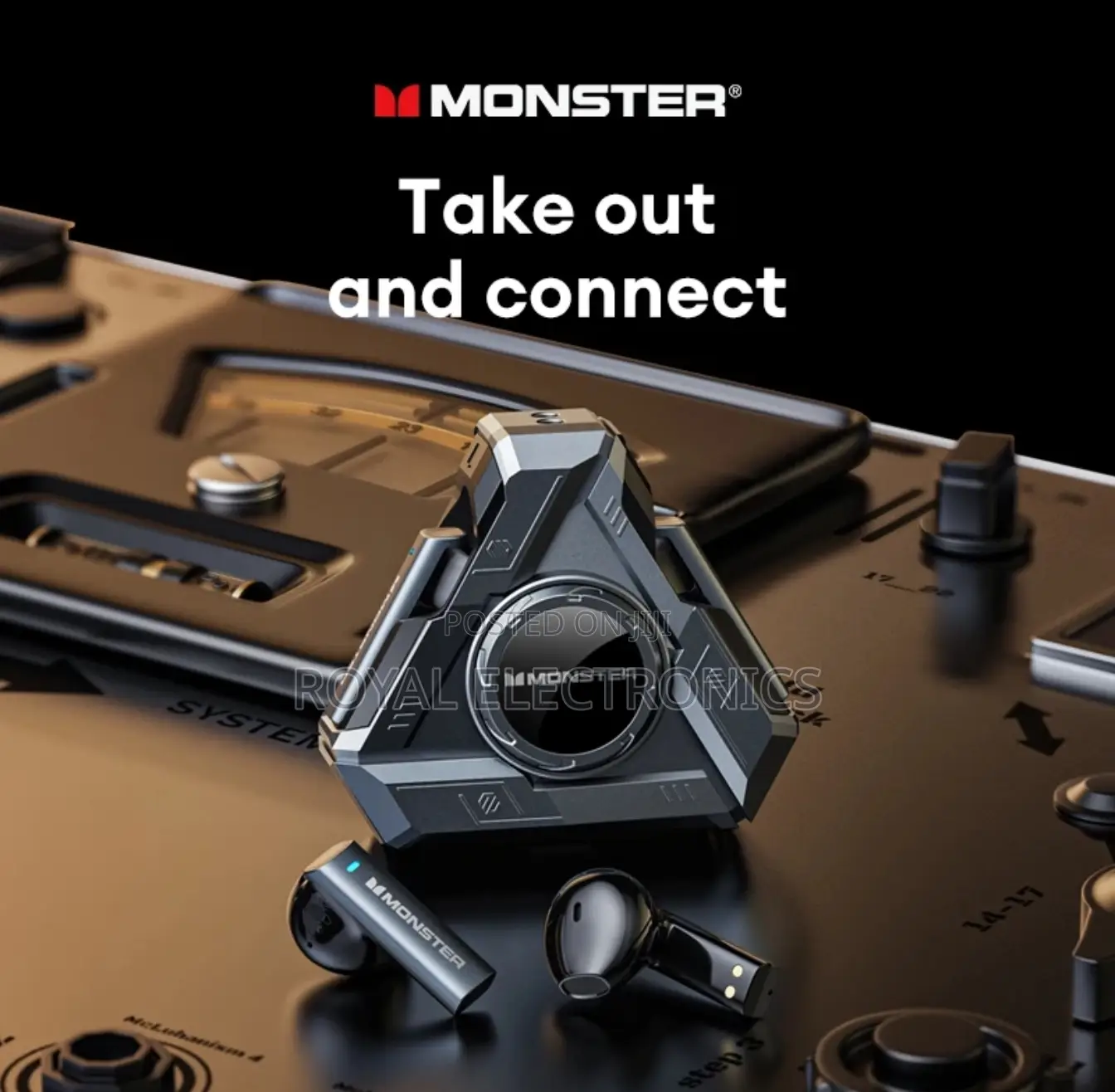 Monster Earbuds Large Capacity Battery HD Call Low Latency