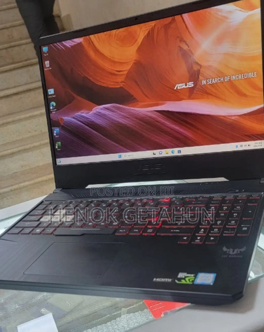 New Laptop Asus TUF Gaming A15 16GB Intel Core I7 SSD 512GB
