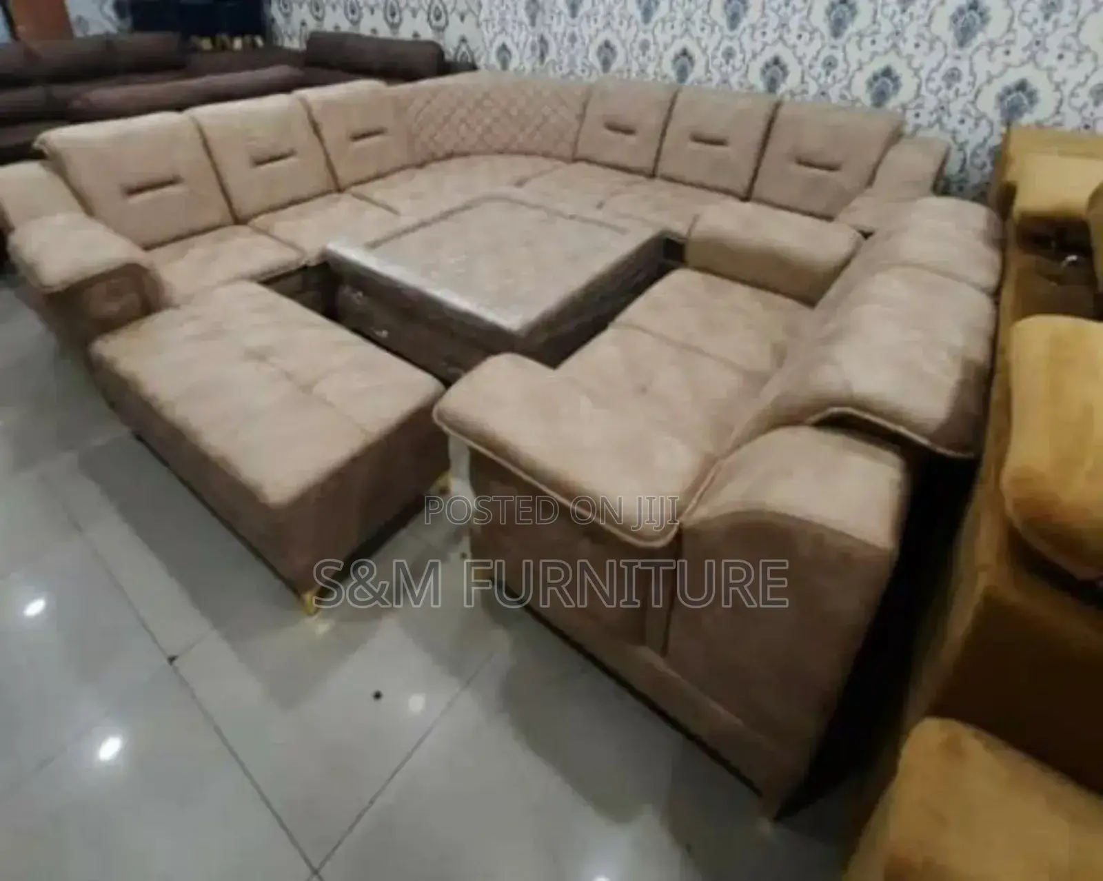 Full Package L Shape Sofa With Leather Covers