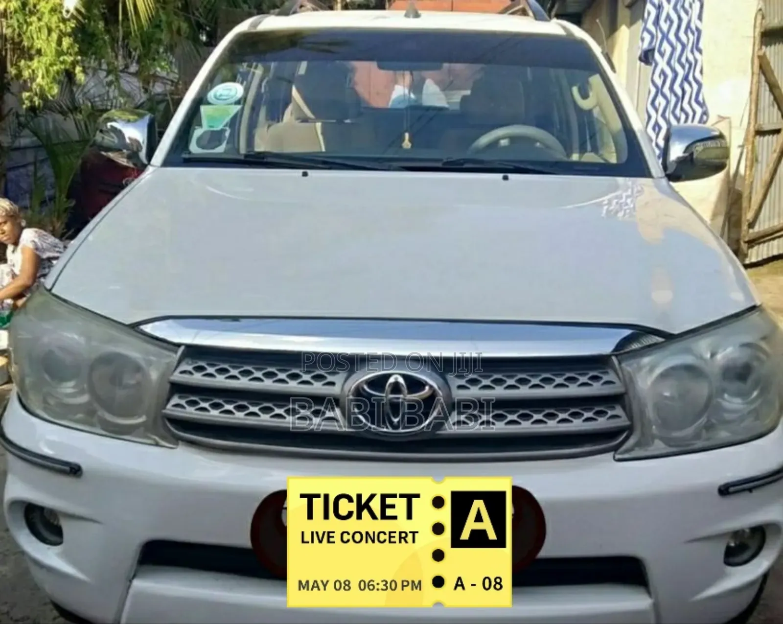 Toyota Fortuner 2008 White