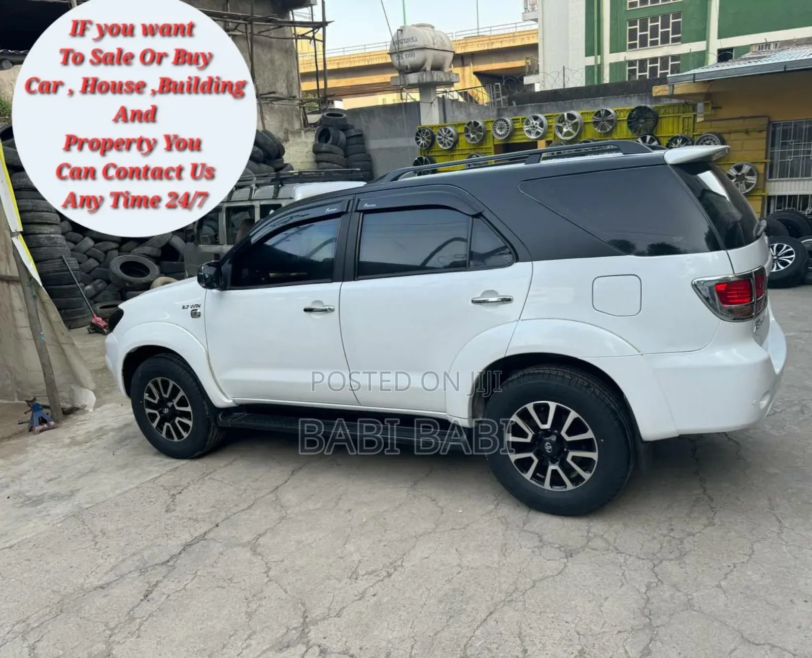 Toyota Fortuner 2008 White