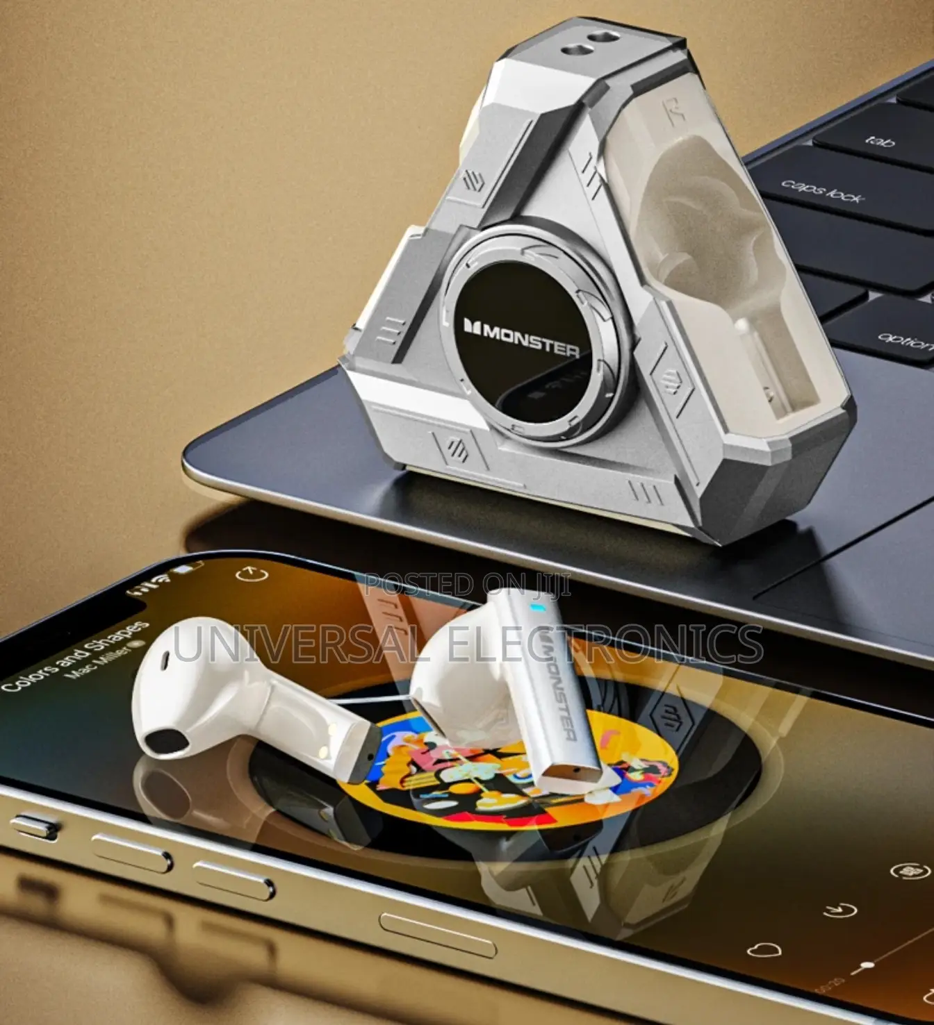 Monster Noise Cancelling Upgraded 5.4 Hifi Stereo Headphone