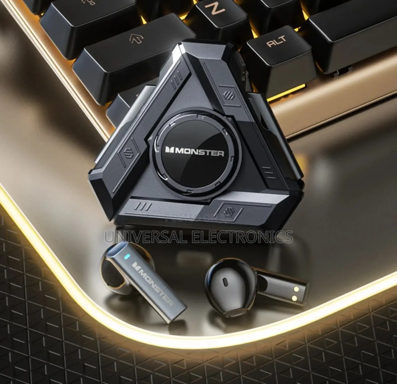 Monster Noise Cancelling Upgraded 5.4 Hifi Stereo Headphone