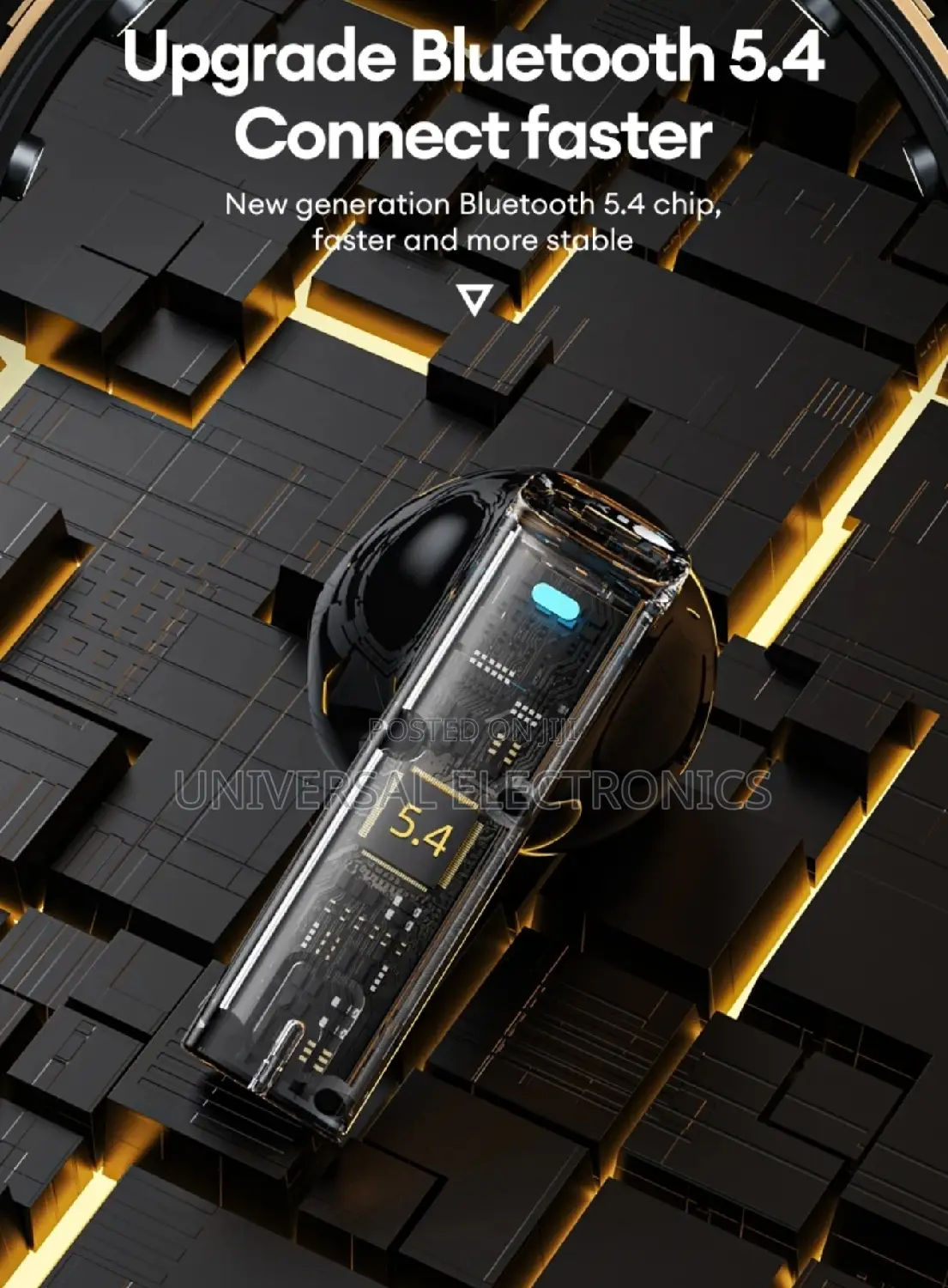 Monster Noise Cancelling Upgraded 5.4 Hifi Stereo Headphone