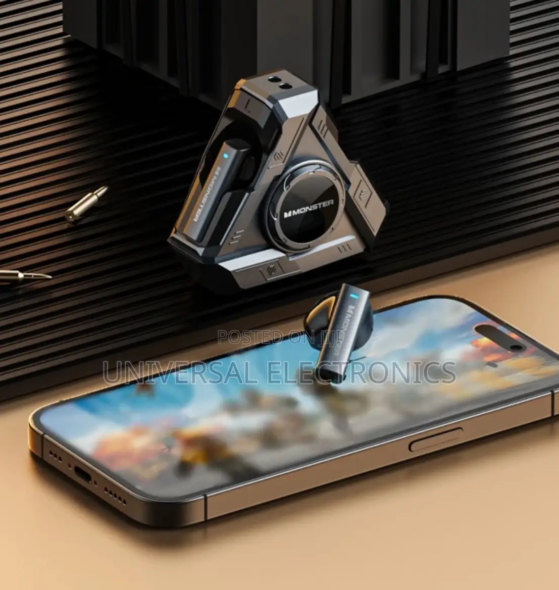 Monster Noise Cancelling Upgraded 5.4 Hifi Stereo Headphone