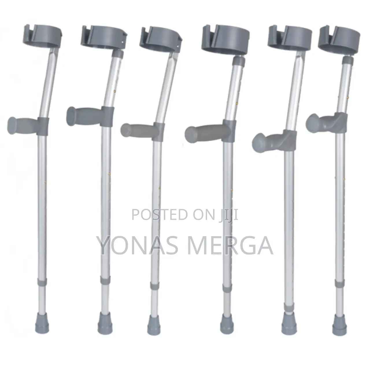 Aluminium 904 Vissco Astra Max Elbow Crutches