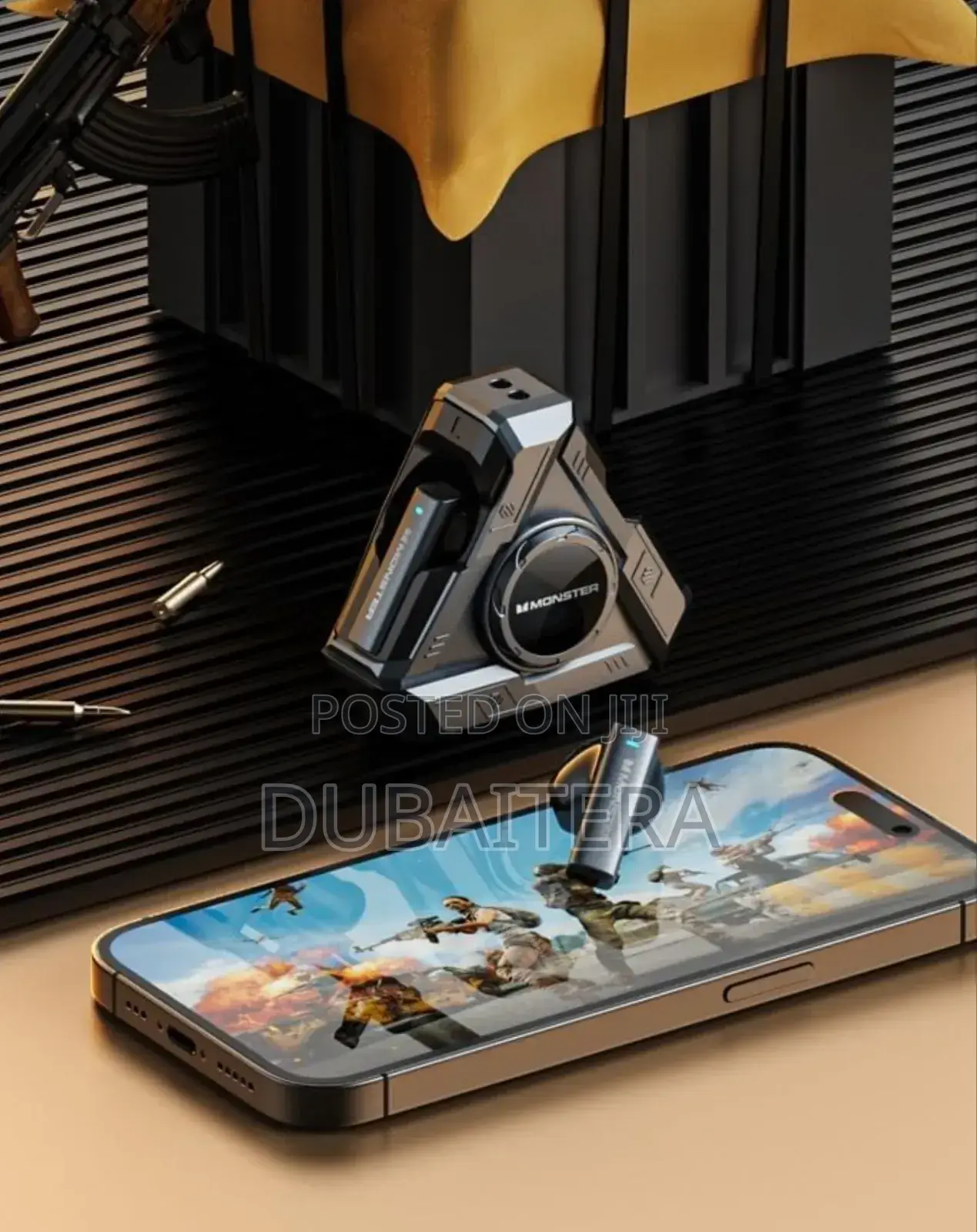 Monster Bluetooth 5.4 Headphones Noise Reduction Earbuds